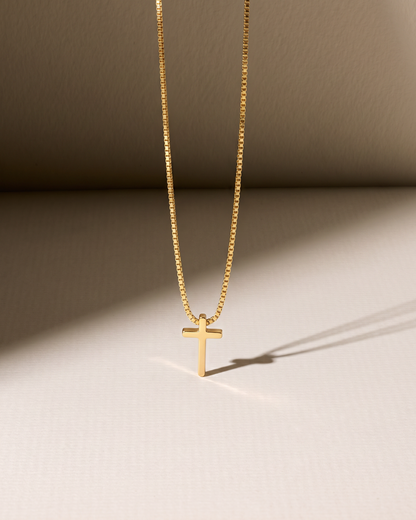Mini Cross Necklace
