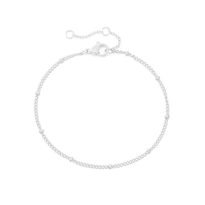 Stacking Beaded Chain Necklace