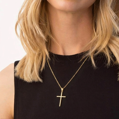 Elora Classic Cross Necklace