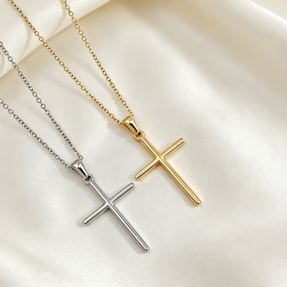Elora Classic Cross Necklace