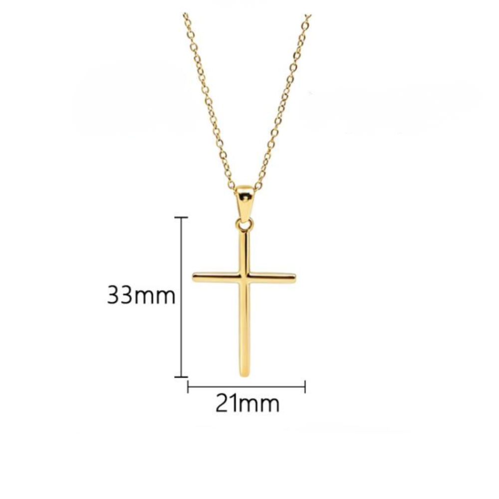 Elora Classic Cross Necklace