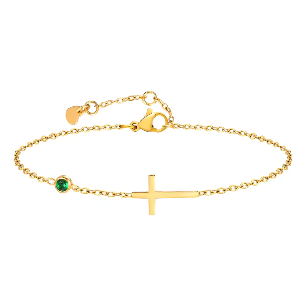 Faith Gemstone Bracelet