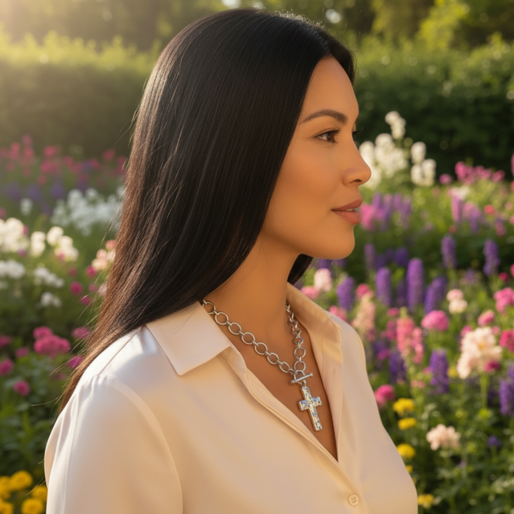 Valor Cross Necklace