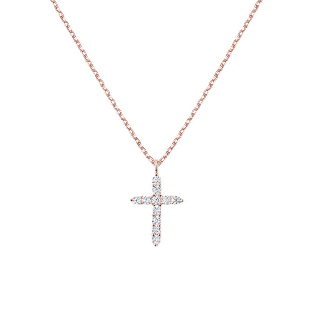 Elora Cross Jewel Necklace