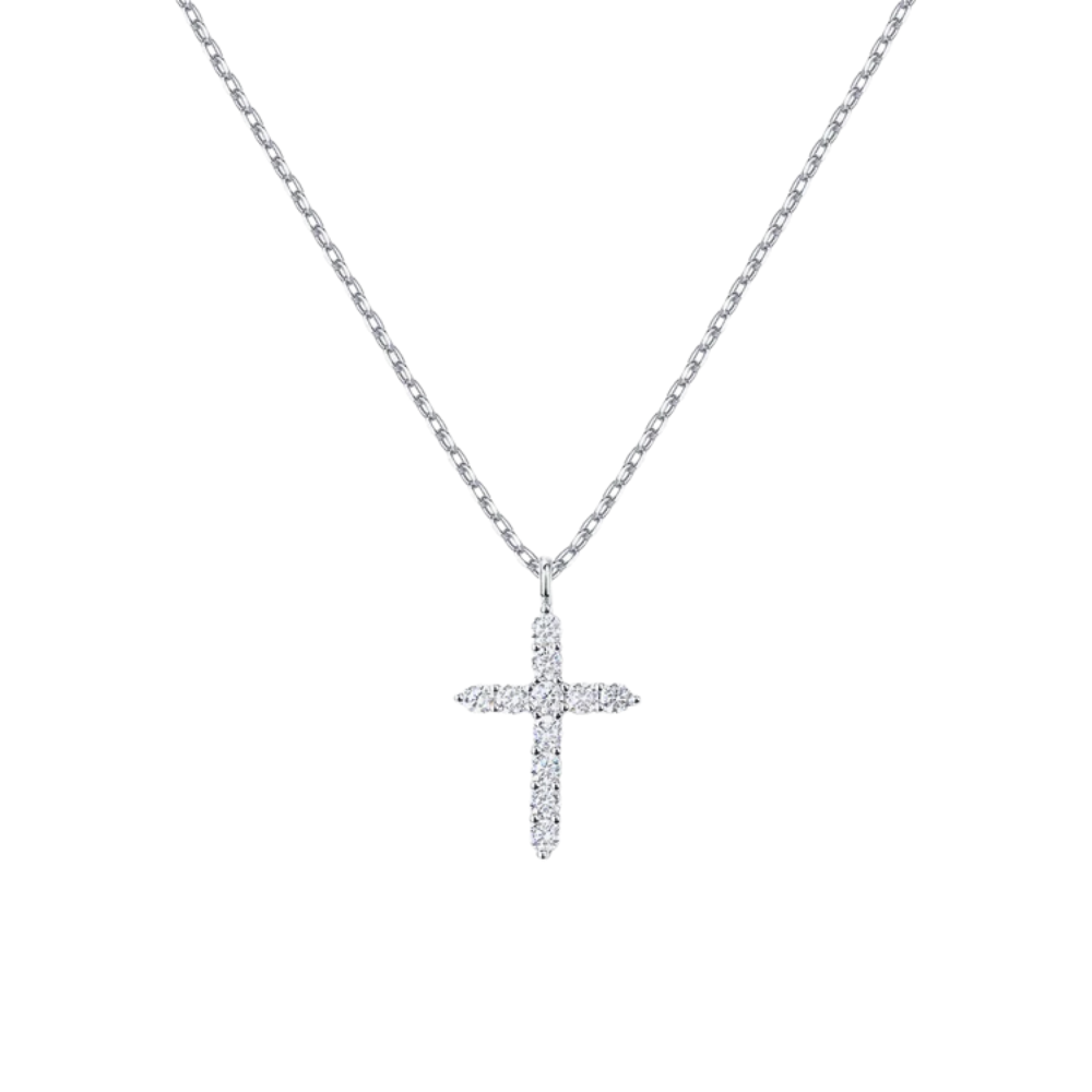 Elora Cross Jewel Necklace