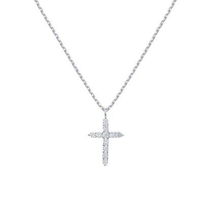 Elora Cross Jewel Necklace