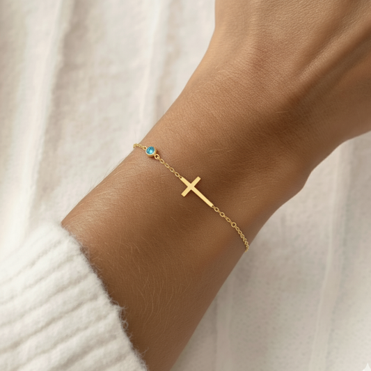 Faith Gemstone Bracelet