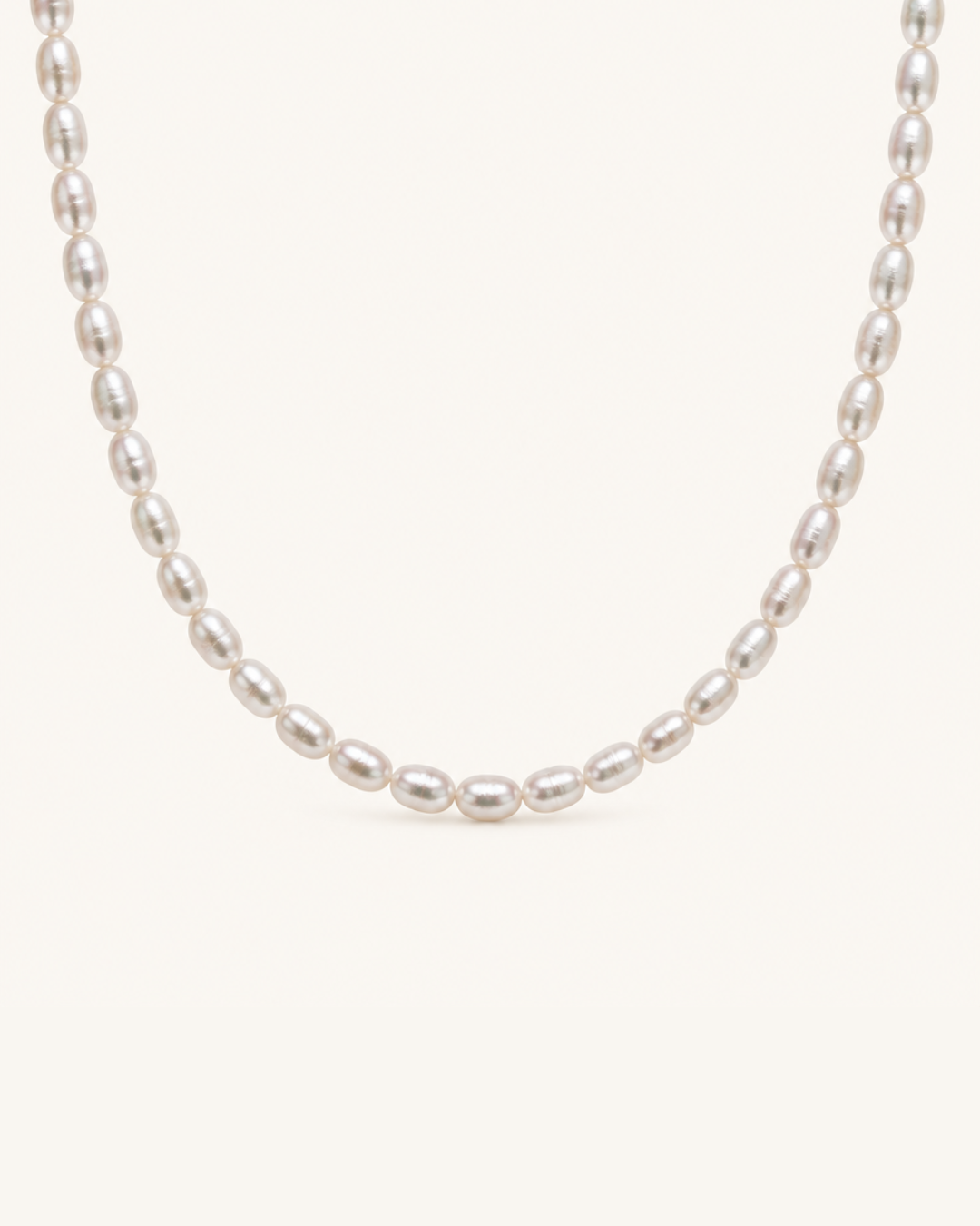 Freshwater Pearl Choker, Christian Necklace – view 2