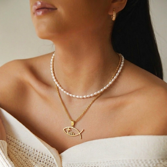 Freshwater Pearl Necklace (Made-to-order)