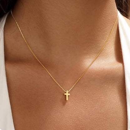 Mini Cross Necklace