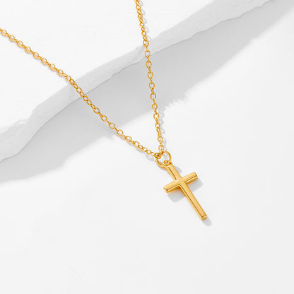 S925 Dainty Cross Necklace