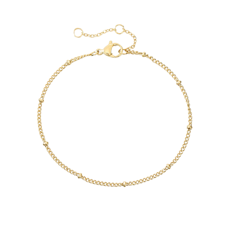 Stacking Beaded Chain Necklace