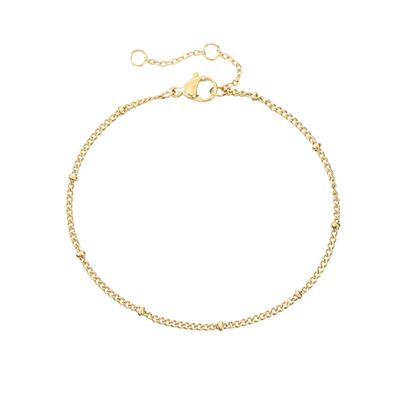 Stacking Beaded Chain Necklace