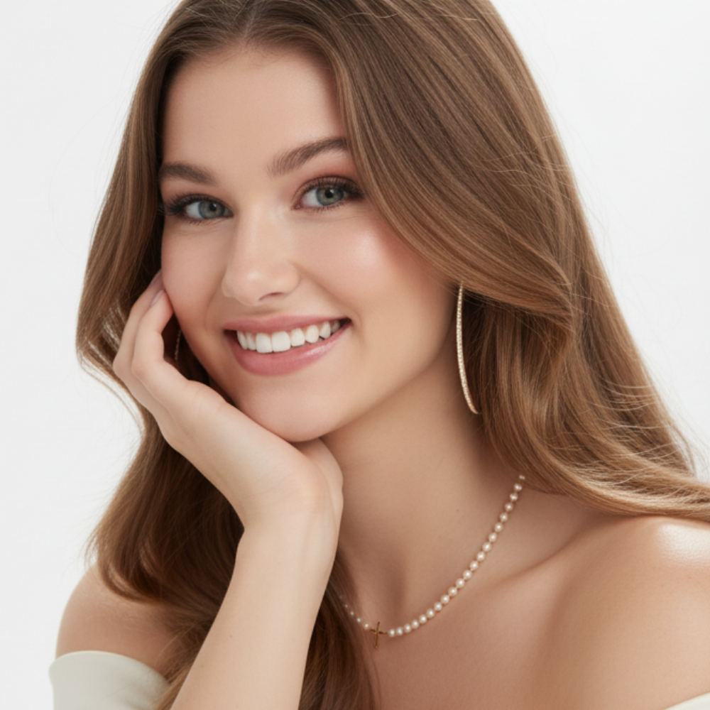Elora 14k Gold Pearl Necklace