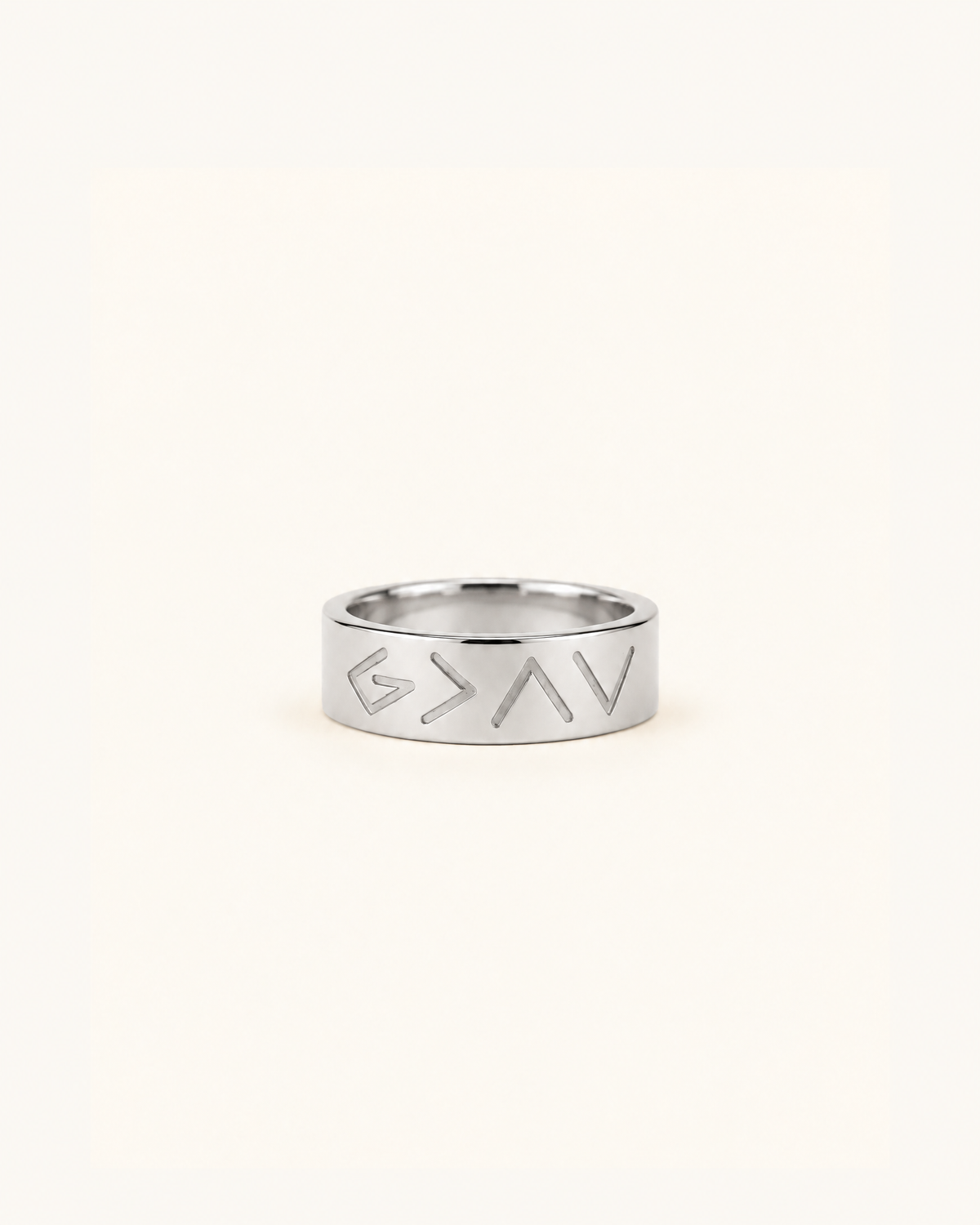 Highs & Lows Ring in Silver