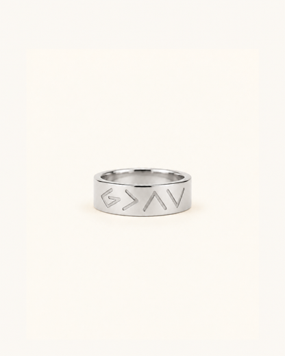Highs & Lows Ring in Silver