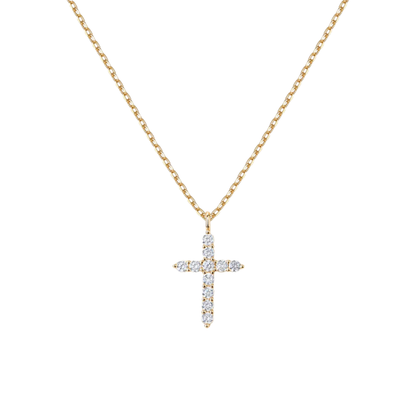 Elora Cross Jewel Necklace