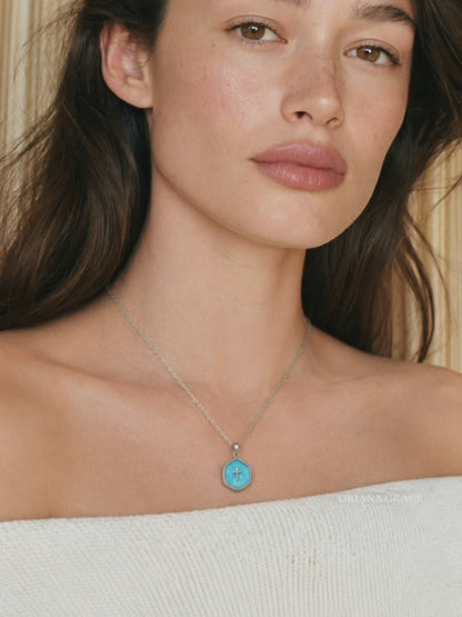 Living Water Necklace In Silver