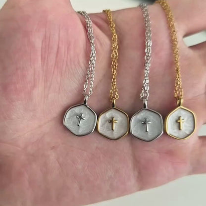 Living Water Necklace In Silver
