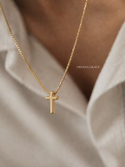 Mini Cross Necklace